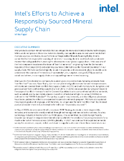 Quest for a Responsible Mineral Supply Chain